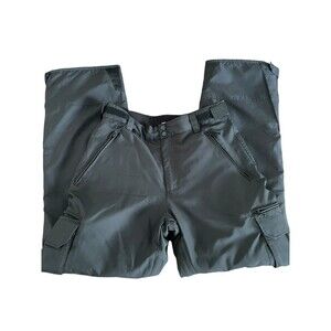 B360 Men's Snowboard Ski Winter  Black Insulated Pants Multi pockets SZ S